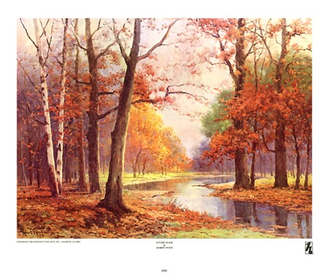 Framed Autumn Glade Print