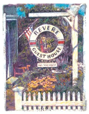 Framed Revere Guest House Print