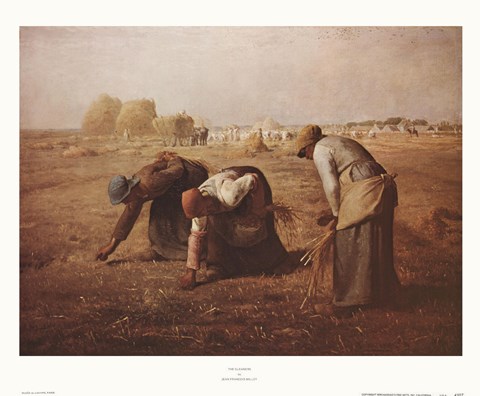 Framed Gleaners Print