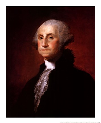 Framed George Washington - Left Print