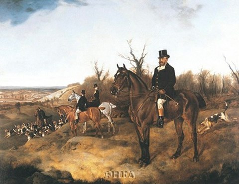 Framed Beaufort Hunt Print