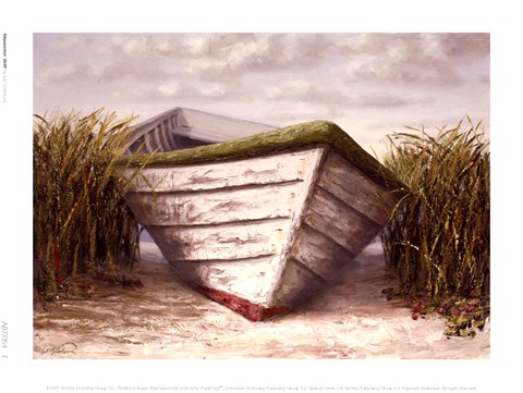 Framed Gloucester Skiff Print