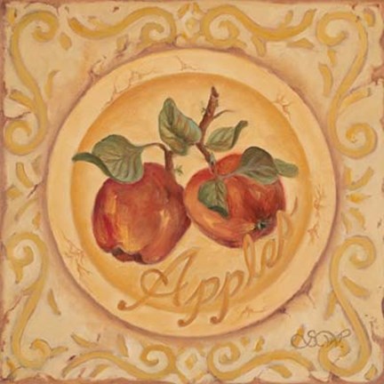 Framed Apples Print