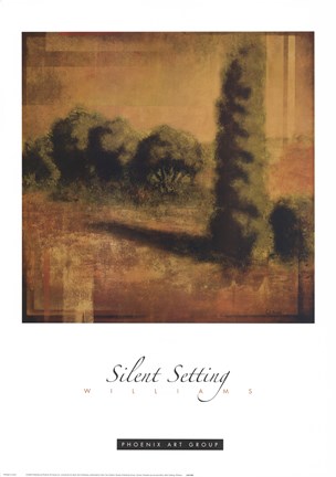 Framed Silent Setting Print