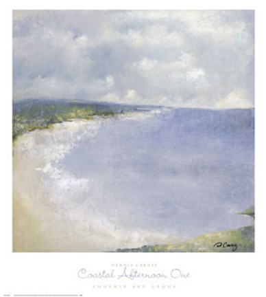 Framed Coastal Afternoon One Print