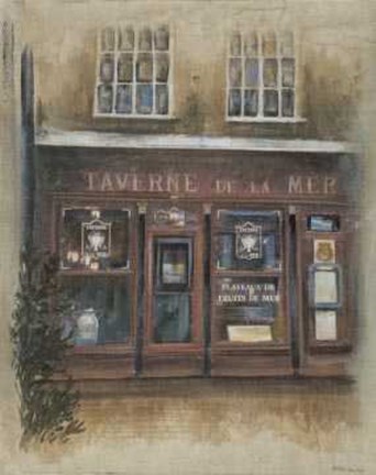 Framed Taverne De La Mer (Sm) Print