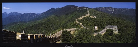 Framed Great Wall of China, Mutianyu Print