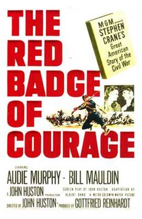 Framed Red Badge of Courage Print