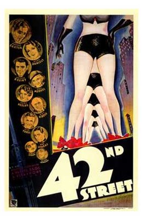 Framed 42Nd Street Print