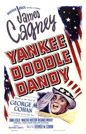 Framed Yankee Doodle Dandy James Cagney Print