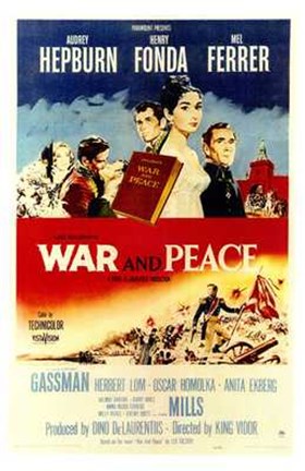 Framed War and Peace Print