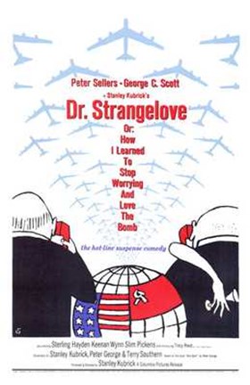 Framed Dr Strangelove  or: How I Learned to Sto - tall Print