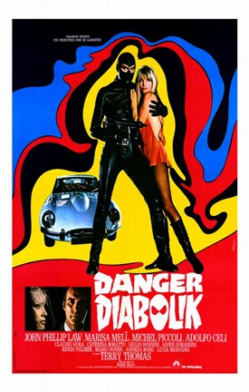 Framed Danger: Diabolik Print