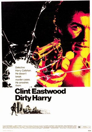 Framed Dirty Harry Shooting Print