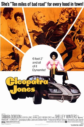 Framed Cleopatra Jones, c.1973 - style A Print