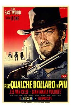 Framed Per Qualche Dollaro in Piu Print