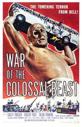 Framed War of the Colossal Beast Print