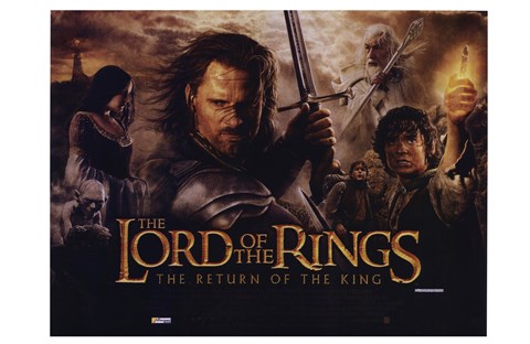 Framed Lord of the Rings: Return of the King Cast Print