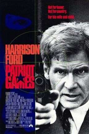 Framed Patriot Games Print