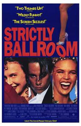 Framed Strictly Ballroom Dancing Print