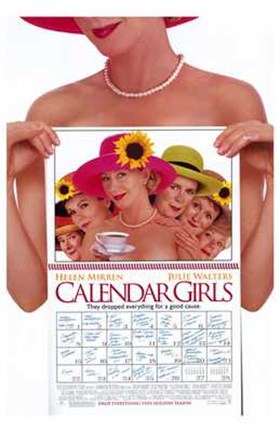 Framed Calendar Girls Film Print