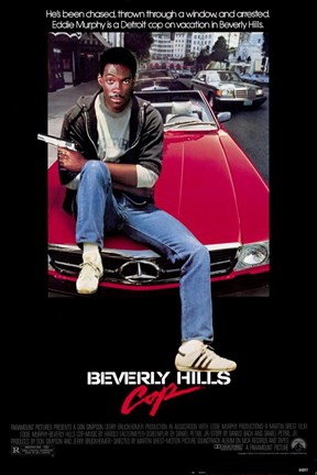 Framed Beverly Hills Cop Print