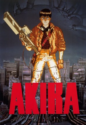 Framed Akira - movie Print