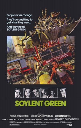 Framed Soylent Green Print