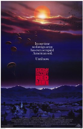 Red Dawn Art Print Mini Movie Poster 13x19 Professional High Quality Glossy 