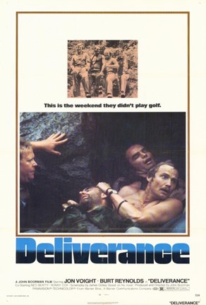 Framed Deliverance Voight And Reynolds Print