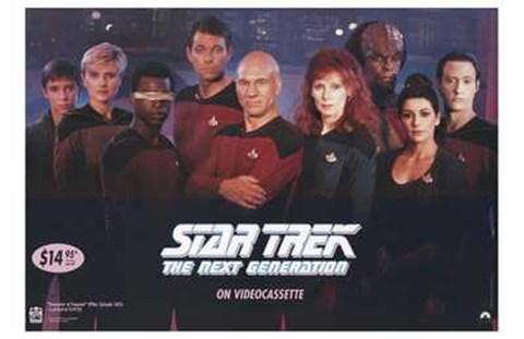 Framed Star Trek: the Next Generation Print