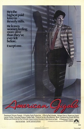 Framed American Gigolo Print