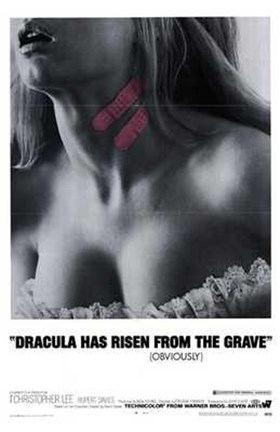 Framed Dracula Has Risen from the Grave Print