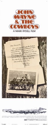 Framed Cowboys Mark Rydell Film Print