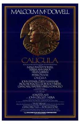 Framed Caligula Coin Print