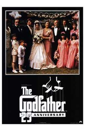 Framed Godfather 25th Anniversary Print