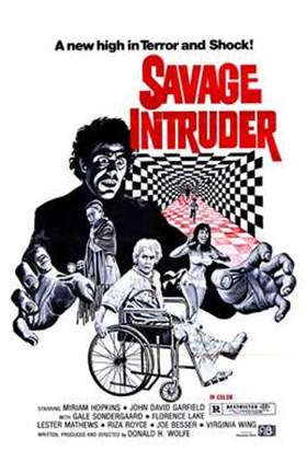 Framed Savage Intruder Print