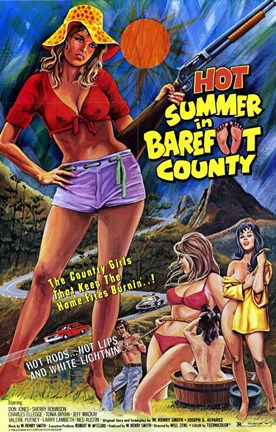 Framed Hot Summer in Barefoot Country Print