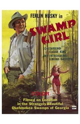 Framed Swamp Girl Print