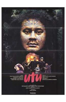 Framed Utu The Film Print