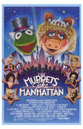 Framed Muppets Take Manhattan Print