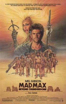 Framed Mad Max Beyond Thunderdome Print