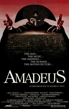 Framed Amadeus The Man... The Music... Print
