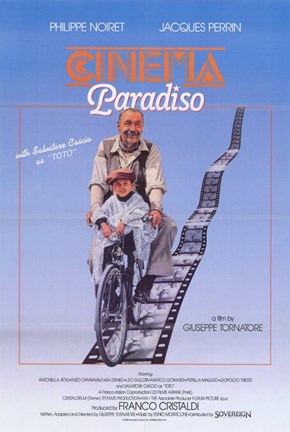 Framed Cinema Paradiso Movie Reel Print