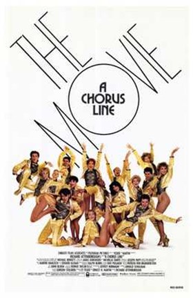 Framed Chorus Line Print