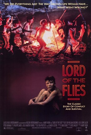 Framed Lord of the Flies Print
