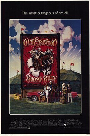 Framed Bronco Billy Print