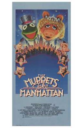Framed Muppets Take Manhattan Print