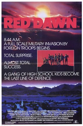 Framed Red Dawn Print