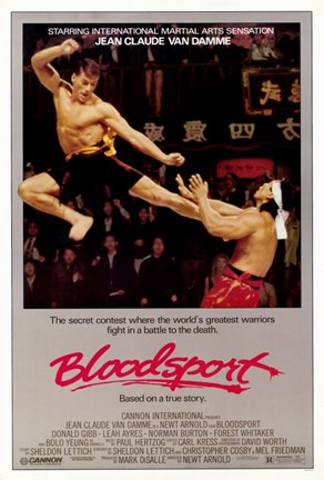 Framed Bloodsport Print